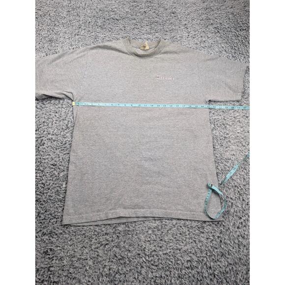 Vintage Big Red Machine Shirt Adult Large Gray Red Logo Grunge Graphic Tee Men - Picture 3 of 6